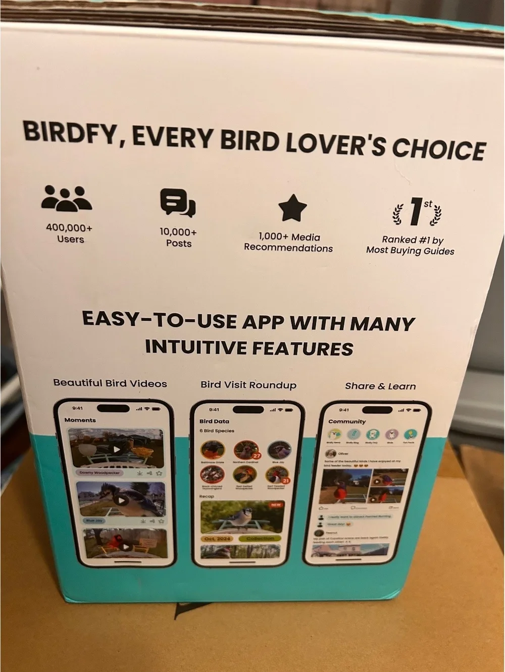 Birdfy Smart Bird Feeder with Camera - AI-Powered Bird Watching